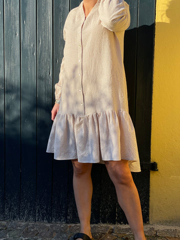 Alba kjole - Beige tern