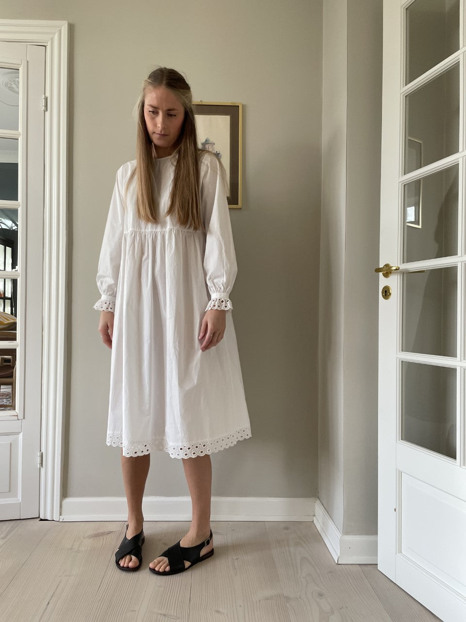 kjole - Hvid | Albertine